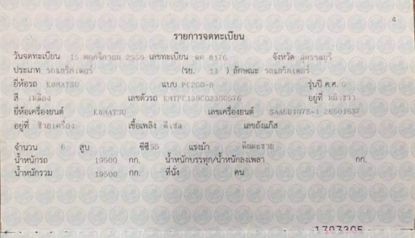 รถขุด Komatsu PC200-8 10,xxx ชม. สภาพดีพร้อมใช้ เล่มพร้อมโอน รถขุด Komatsu PC200-8 10,xxx ชม. สภาพดีพร้อมใช้ เล่มพร้อมโอน