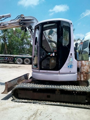 FROM JAPANขายถูกด่วนๆ*รถขุด SUMITOMO SH65 / คอนโทรลน้ำมัน /ปั๊มนิ้ว /มีเก๋ง / แทรคยาง /สินค้าเก่านอก / ราคาเพียง 390,000 บาท สนใจรีบติดต่อ 081-88-33-166