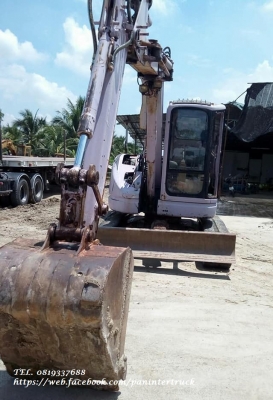 FROM JAPANขายถูกด่วนๆ*รถขุด SUMITOMO SH65 / คอนโทรลน้ำมัน /ปั๊มนิ้ว /มีเก๋ง / แทรคยาง /สินค้าเก่านอก / ราคาเพียง 390,000 บาท สนใจรีบติดต่อ 081-88-33-166