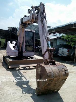 FROM JAPANขายถูกด่วนๆ*รถขุด SUMITOMO SH65 / คอนโทรลน้ำมัน /ปั๊มนิ้ว /มีเก๋ง / แทรคยาง /สินค้าเก่านอก / ราคาเพียง 390,000 บาท สนใจรีบติดต่อ 081-88-33-166