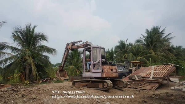 FROM JAPANขายถูกด่วนๆ*รถขุด SUMITOMO SH65 / คอนโทรลน้ำมัน /ปั๊มนิ้ว /มีเก๋ง / แทรคยาง /สินค้าเก่านอก / ราคาเพียง 390,000 บาท สนใจรีบติดต่อ 081-88-33-166