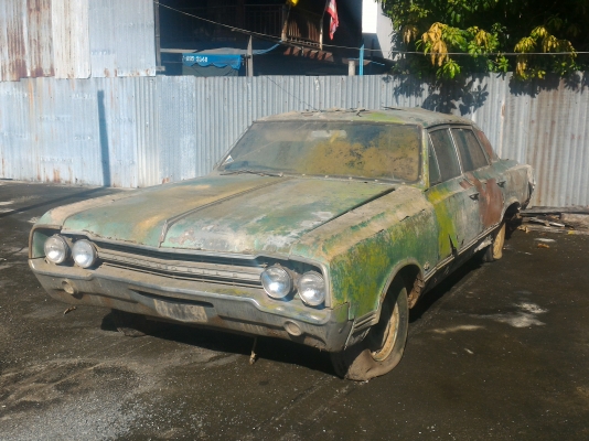 ซากรถโบราณ