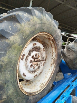 ยางขอบ34. 1คู่พร้อมกะทะ