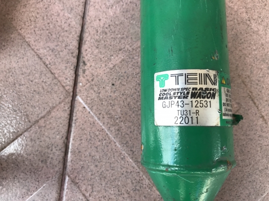 โช้ค TEIN เก่าญี่ปุ่นไม่ทราบรุ่นสำหรับเอาไปแปลงเท่านั้นคู่ละ