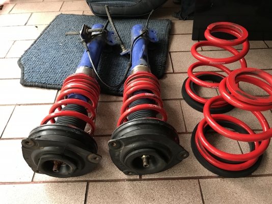 โช้คเเต่ง RSR ปรับเกลียวตรงรุ่น NISSAN CUBE เก่าญี่ปุ่นสภาพสวยของมาตามรูป