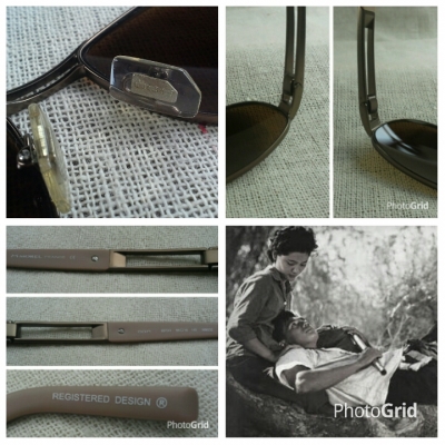 แว่นตาเฟรนช์แฮนด์เมด ยุค 2000s โมเดล &#039;นักบิน - ใหม่&#039; เท่สุด ๆ Authentic MOREL handmade in 