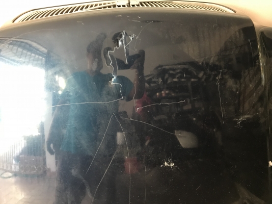 ฝากระโปรงหน้า VOLVO 850 เก่าญี่ปุ่นครบๆตามรูป