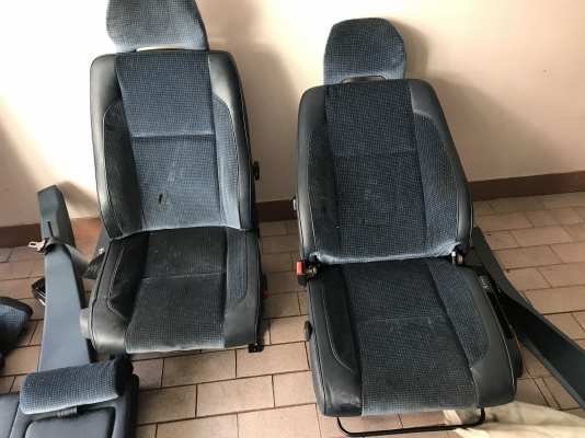 เบาะหน้าหลัง VOLVO 850 คู่หน้าปรับไฟฟ้าเก่าญี่ปุ่นเเท้สภาพดีไม่มีขาด