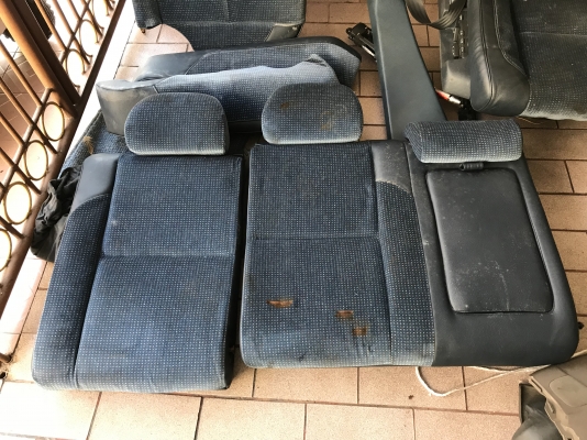 เบาะหน้าหลัง VOLVO 850 คู่หน้าปรับไฟฟ้าเก่าญี่ปุ่นเเท้สภาพดีไม่มีขาด