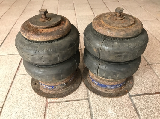 ถุงลม firestone เก่าญี่ปุ่นเเท้สภาพดีไม่เคยใช้งานในไทยคูละ