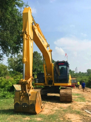 ขายรถแบ็คโฮ SUMITOMO SH210-5 ใช้งาน 9 พันชั่วโมง สภาพพร้อมใช้ ราคาถูกมากๆ