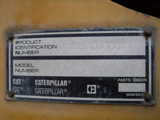 ขายรถตัก ยี่ห้อ CAT รุ่น 980G ขายรถตัก ยี่ห้อ CAT รุ่น 980G