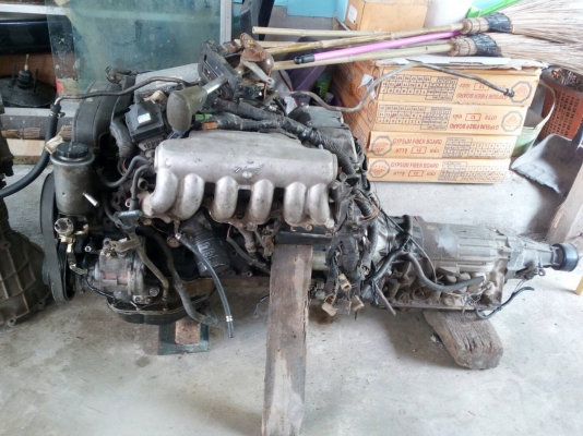 เครื่องพร้อมเกียร์ 1jz ตามสภาพ