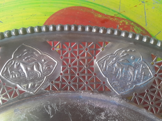 ถาดทองเหลือง ขนาด 18 " ลายเทพพนม 12 นักกษัตริย์ ฉลุลาย สวยๆๆ ใบละ 2,500 ถาดทองเหลือง ขนาด 18 " ลายเทพพนม 12 นักกษัตริย์ ฉลุลาย สวยๆๆ ใบละ 2,500