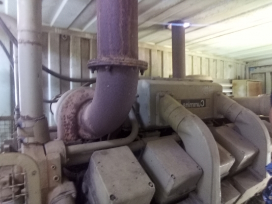 ขายเครื่องปั่นไฟ 800 KVA เครื่อง CAMMIN V12 สภาพ85\%