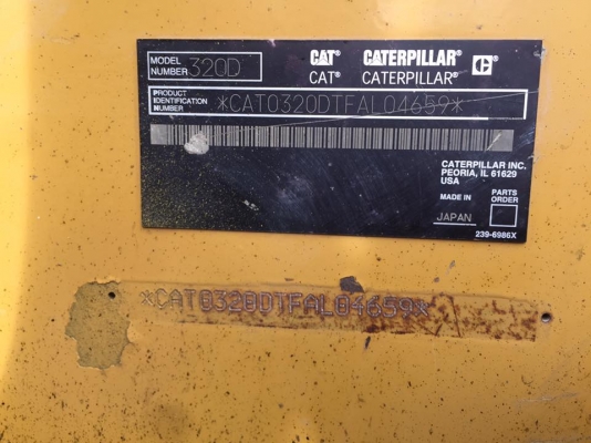CATERPILLAR 320D