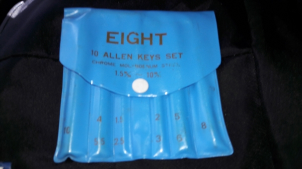 ขายหกเหลี่ยมEIGHT JAPAN เบอร์มิลงานใหม่เก่าเก็บ ชุด10ตัวเก่าเก็บ