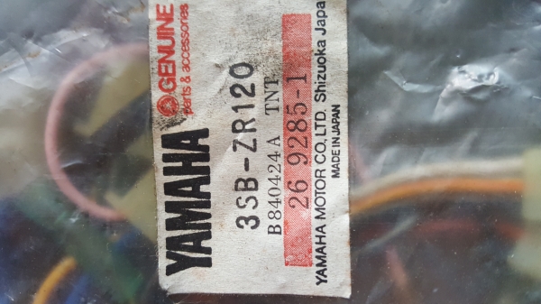 ขายชุดสายไฟเมน แท้ yamaha vr150 zr120 ขายชุดสายไฟเมน แท้ yamaha vr150 zr120