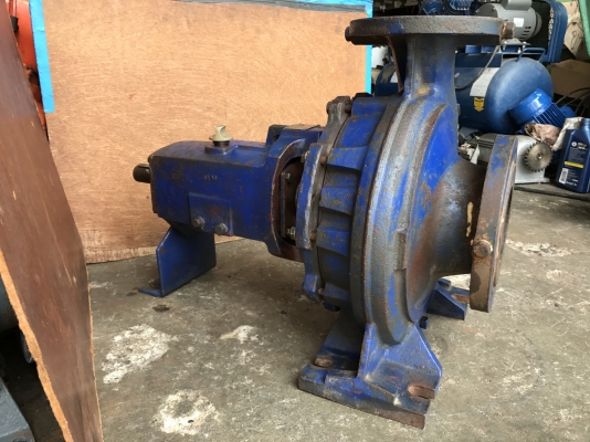 ขายหัวปั้มน้ำหอยโข่ง KSB made in Germany ใบพัดทองเหลือง รุ่นใบพัดใหญ่ส่งน้ำไกล ขนาดเข้า 4นิ้ว ออก 2.5นิ้ว สภาพสวย หมุนนิ่ม แข็งแรงมากๆ พร้อมใช้งาน