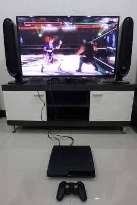 ลดราคา-เกมส์เพลย์3 Play Station III 320 GB รุ่น CECH-3012B สภาพดี อุปกรณ์ครบ เล่นได้ปกติ แถมแผ่นเกมส์แท้ 5 เกมส์