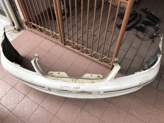 กันชนหน้า NISSAN NEO เก่าญี่ปุ่นเเท้สภาพดี