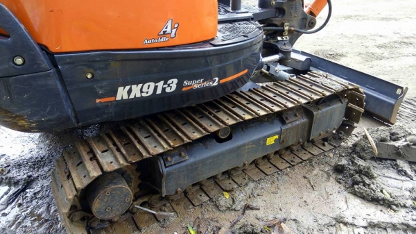 SOLD OUT....รถตัก KUBOTA KX91-3 สภาพดีพร้อมใช้งาน
