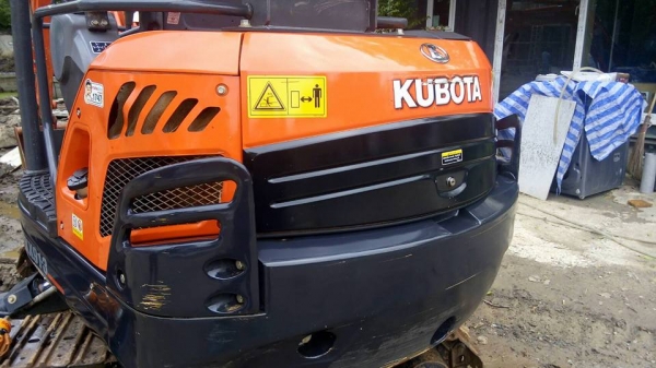 SOLD OUT....รถตัก KUBOTA KX91-3 สภาพดีพร้อมใช้งาน