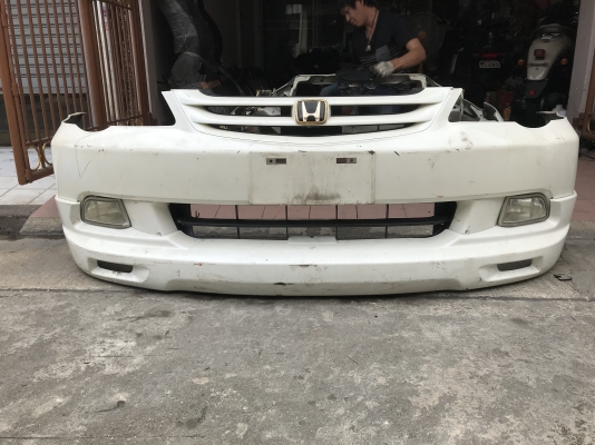 กันชน ODYSSEY RA6 กระจังลิ้นหน้าสปรอทไลทครบเก่าญี่ปุ่นสภาพดี