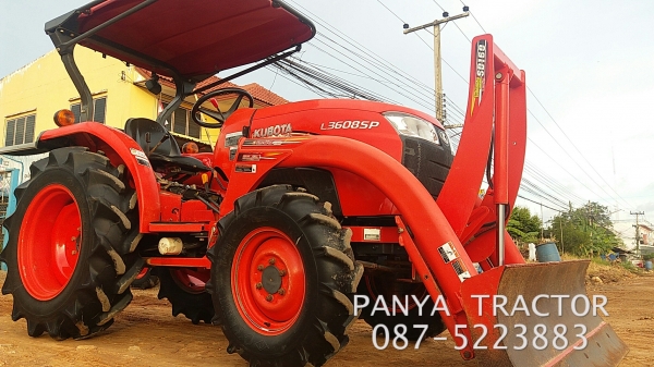 รถเข้าใหม่#ปัญญาแทรคเตอร์..จัดมาให้ครับ ด่วน 355,000 บาท.คูโบต้าL3608SP ใบมีดคานบน พร้อม ผานพรวน6&times;22ตราช้างสภาพพร้อมใช้ จัดส่งอำเภอแกลงจังหวัดระยอง