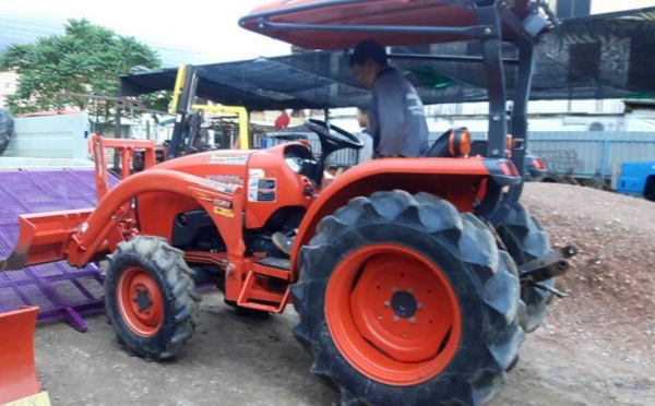 รถเข้าใหม่#ปัญญาแทรคเตอร์..จัดมาให้ครับ ด่วน 355,000 บาท.คูโบต้าL3608SP ใบมีดคานบน พร้อม ผานพรวน6&times;22ตราช้างสภาพพร้อมใช้ จัดส่งอำเภอแกลงจังหวัดระยอง