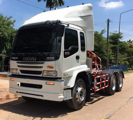 ขายด่วน!!!...รถบรรทุก 10 ล้อหัวลาก ISUZU DECA เครื่องดี ครัชซีสวย แอร์เย็น พร้อมใช้งาน 0812949612