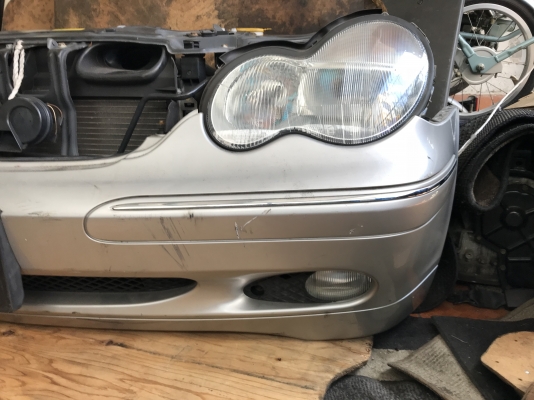 หน้าตัด BENZ W203 เก่าญี่ปุ่นเเท้สภาพสวยๆใสๆของครบๆตามรูป