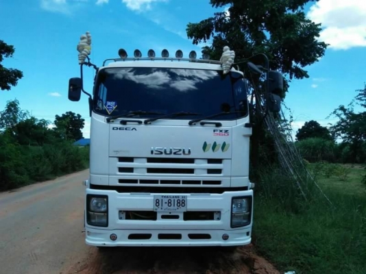 มี 2 พ่วงละ  2,495,000 บาท ISUZU DECA 360 ปี 55 (แม่ดั้ม -ลูกดั้ม 3 คาน อูสามมิตรแงะ ST ) หัวบาง ยางดี คัสชีสวย เอกสารเล่มทะเบียน  รถอยู่ จ.อุบลราชธานี090-772-3710,090-772-3708