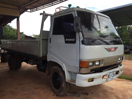 Hino Fc2W 120แรง ห้างแท้ปี36 พวงมาลัยเพาเวอร ภาสีเต้ม เล่มพร้อมโอน กะบะยาว5.5ม
