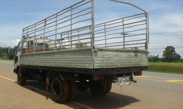 Hino Fc2W 120แรง ห้างแท้ปี36 พวงมาลัยเพาเวอร ภาสีเต้ม เล่มพร้อมโอน กะบะยาว5.5ม