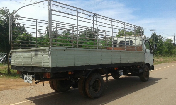 Hino Fc2W 120แรง ห้างแท้ปี36 พวงมาลัยเพาเวอร ภาสีเต้ม เล่มพร้อมโอน กะบะยาว5.5ม