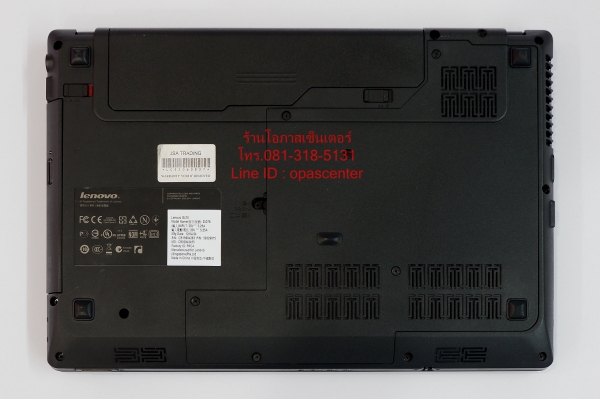 โน๊ตบุ๊ค Lenovo G470 Celeron B815 1.6GHz Ram 4G HDD 500GB ที่ชาร์ท กระเป๋า คู่มือ