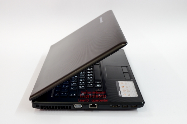 โน๊ตบุ๊ค Lenovo G470 Celeron B815 1.6GHz Ram 4G HDD 500GB ที่ชาร์ท กระเป๋า คู่มือ