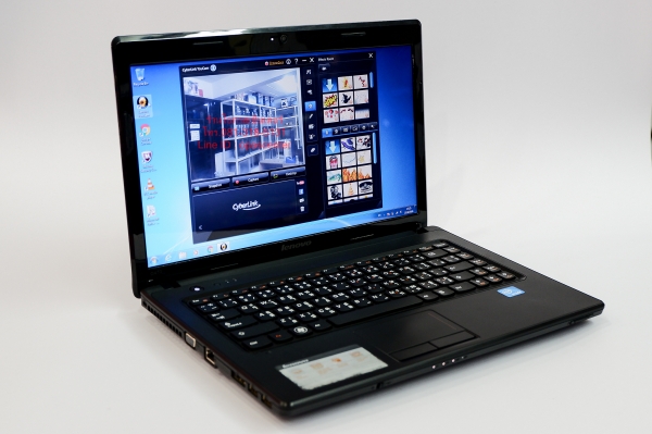 โน๊ตบุ๊ค Lenovo G470 Celeron B815 1.6GHz Ram 4G HDD 500GB ที่ชาร์ท กระเป๋า คู่มือ