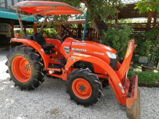 คูโบต้า L3608DT 4 WD..ดันดินหน้า..ผานหลัง พร้อมใช้งาน
