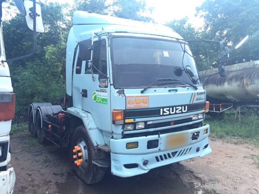 ขายรถ10ล้อหัวลาก ISUZU FXZ23KFR เครื่อง240แรงม้าปี37ฟ้าแท้ สนใจโทร 081-970-1072