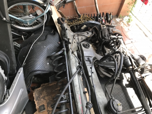 เเพหน้าหลัง VOLVO 850 ของครบๆตามรูปเก่าญี่ปุ่นเเท้สภาพดี