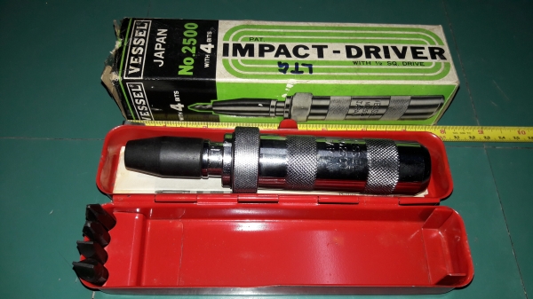 ขายไขควงตอกVESSEL  Made in Japan.ใหม่เก่าเก็บ