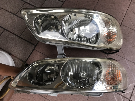 ไฟหน้า NISSAN NEO ตัวท้ายเเตงโมเก่าญี่ปุ่นสภาพดี