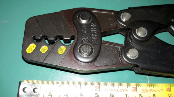 ขายคีมย้ำสายไฟตรากุ้งAK-18 5.5,8,14mm2 LOBSTER MADE IN JAPAN. ใหม่เก่าเก็บ
