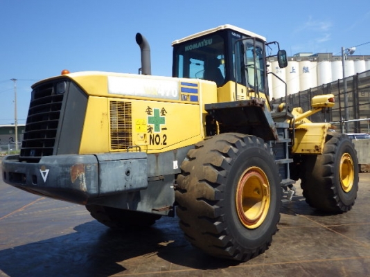 ขายรถตัก ยี่ห้อ KOMATSU รุ่น WA470-5