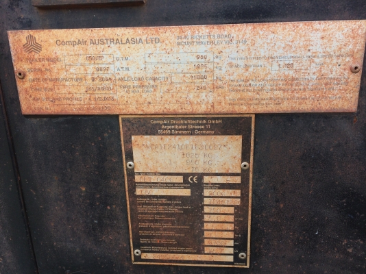 ขายปั๊มลมนำเข้าเพิ่งมาถึง ขนาด175 cfm ท่านที่หาไม่ผิดหวัง