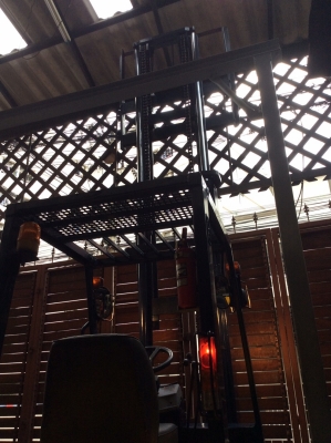 ขายรถยก โฟล์คลิฟท์ komatsu FD30-11 เสา 4.5