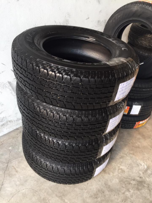 ยาง Bridgestone 245 70 16 ปี17 ดอกเต็ม ไม่มีปะ เนื้อนิ่มๆ ใช้ยาว ราคาไม่แพง ยาง Bridgestone 245 70 16 ปี17 ดอกเต็ม ไม่มีปะ เนื้อนิ่มๆ ใช้ยาว ราคาไม่แพง