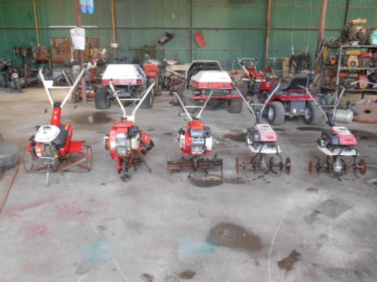 รถพรวนดิน พร้อมใช้งาน